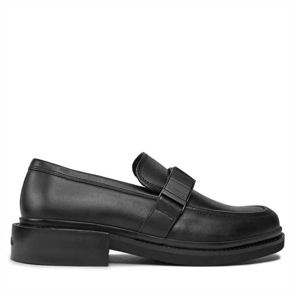 Lordsy Calvin Klein Moccasin W/ Iconic Plaque HM0HM01452 Čierna