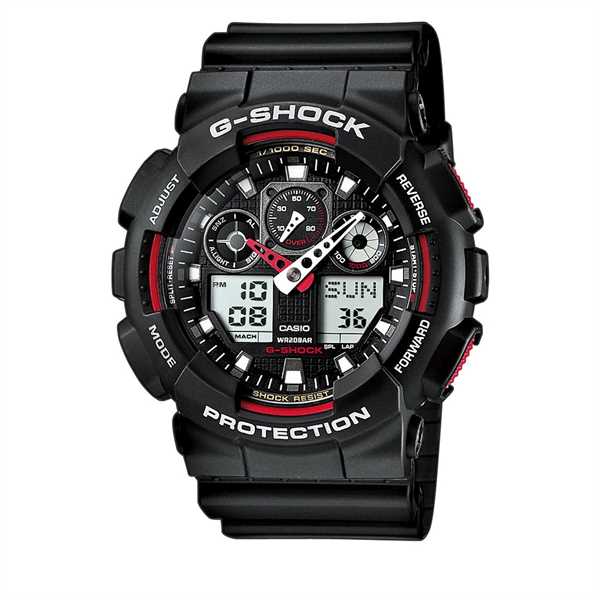 Hodinky G-Shock GA-100-1A4ER Čierna