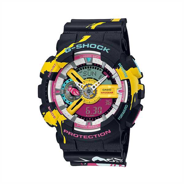 Hodinky G-Shock League of Legends GA-110LL-1AER Čierna