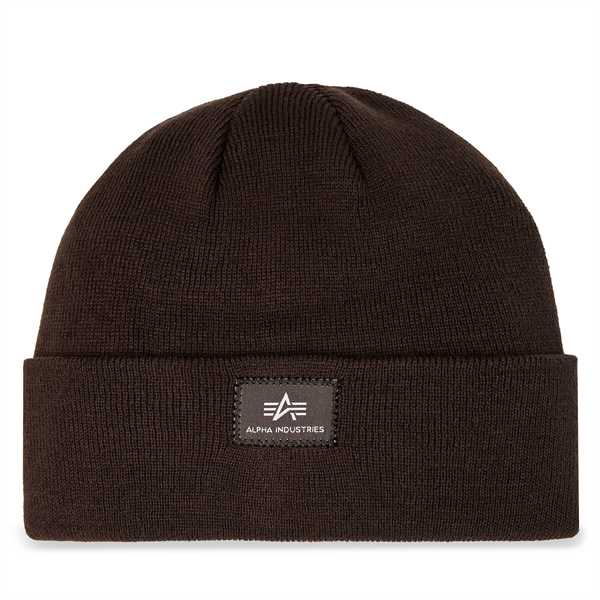 Čiapka Alpha Industries X-Fit Beanie 168905 Hnedá