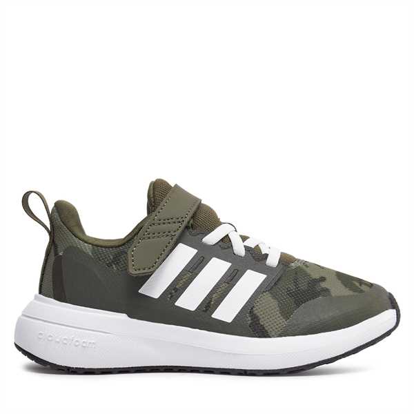 Sneakersy adidas FortaRun 2.0 Cloudfoam Elastic Lace Top Strap IE3397 Kaki