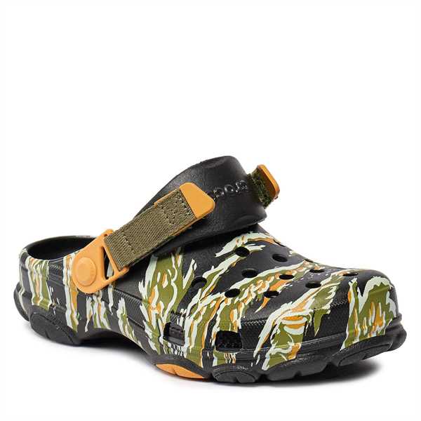 Dreváky Crocs Classic All Terain Camo Clog 208062 Čierna