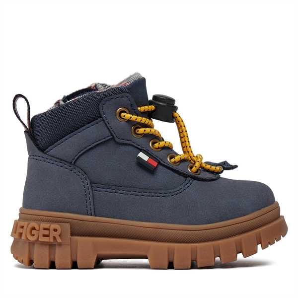 Outdoorová obuv Tommy Hilfiger T1B5-33154-0316800 Modrá