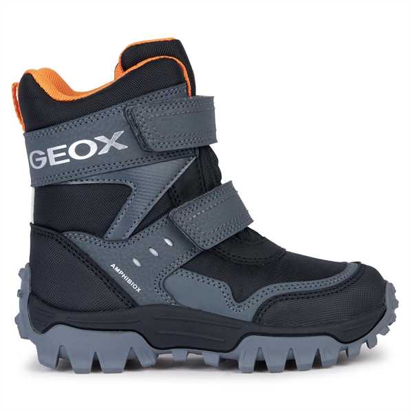 Snehule Geox J Himalaya Boy B Abx J36FRC 0FUCE C0038 S Čierna