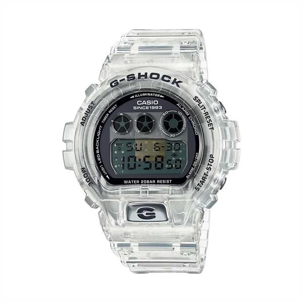 Hodinky G-Shock 40th Anniversary Clear Remix DW-6940RX-7ER Priehľadná