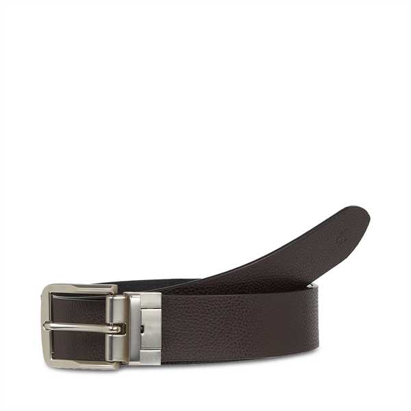 Pánsky opasok Calvin Klein Jeans Fl Cl Ro Rev Lthr Belt K50K511139 Čierna