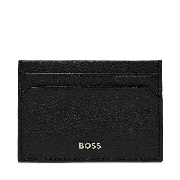 Puzdro na kreditné karty Boss Highway Card Case 50499267 Čierna