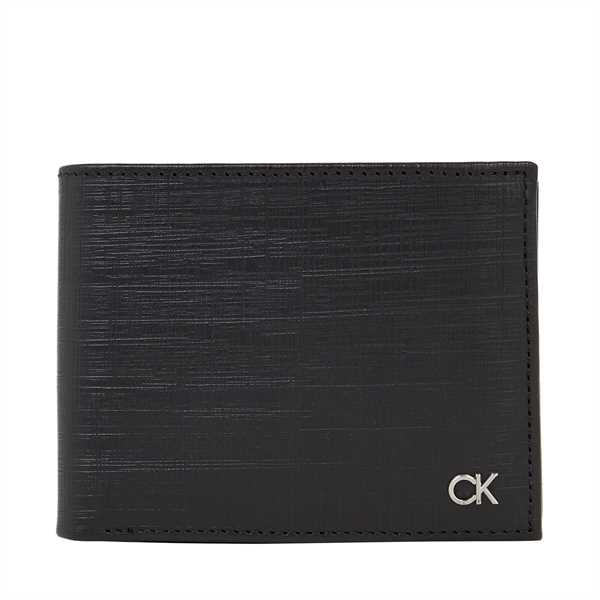 Pánska peňaženka Calvin Klein Ck Must Trifold 10Cc W/Coin K50K510878 Čierna