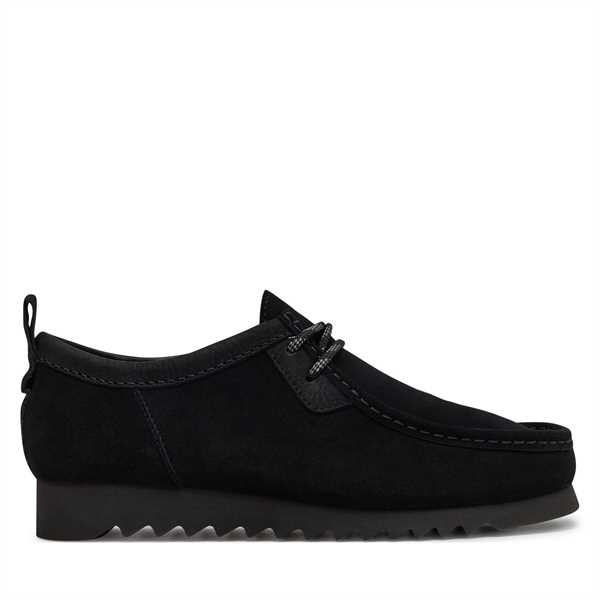 Poltopánky Clarks Wallabeeftrelo 26176223 Čierna