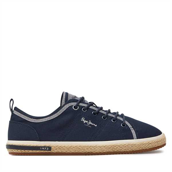 Espadrilky Pepe Jeans Samoa Smart PMS10321 Tmavomodrá