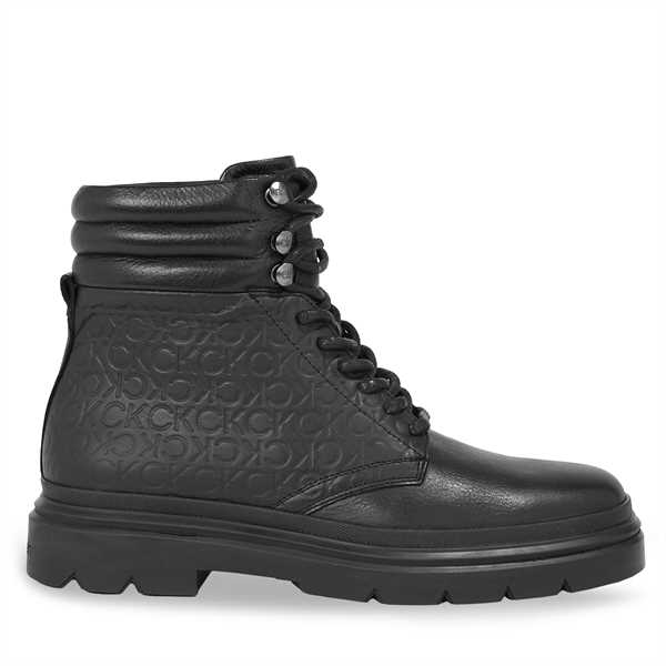 Outdoorová obuv Calvin Klein Combat Boot Mono HM0HM01211 Čierna