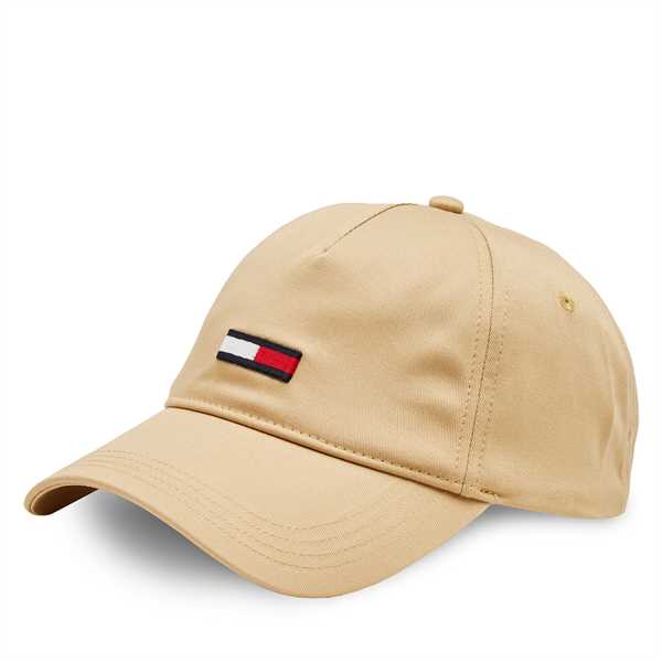 Šiltovka Tommy Jeans Tjm Elongated Flag 5 Panel Cap AM0AM11692 Béžová