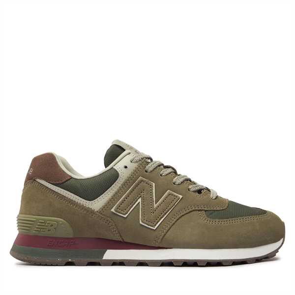 Sneakersy New Balance U574UBB Hnedá