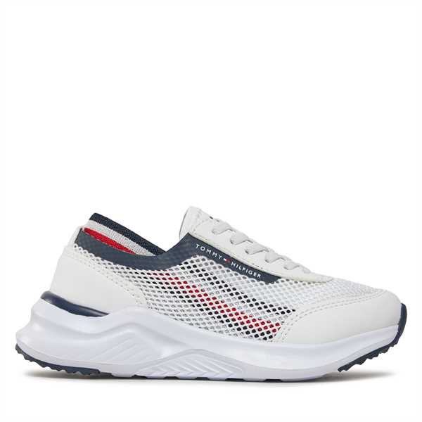 Sneakersy Tommy Hilfiger T3B9-33395-1697 M Biela