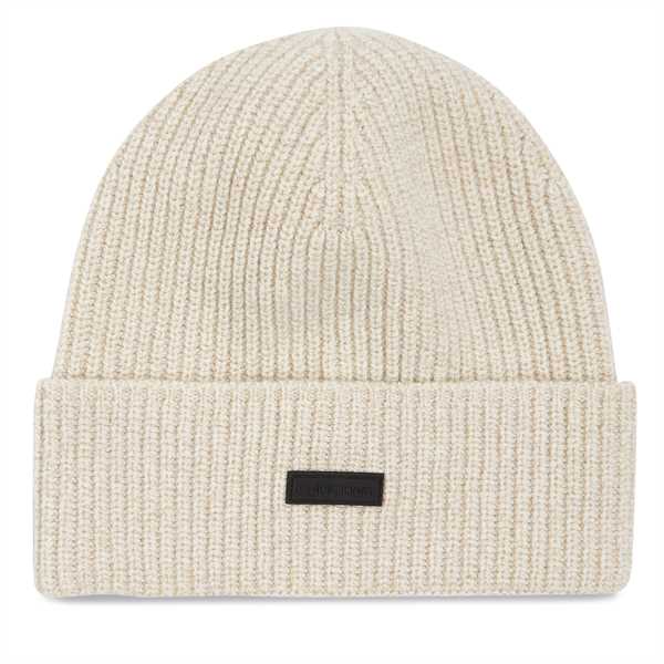 Čiapka Calvin Klein Daddy Wool Beanie K50K510984 Écru