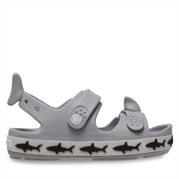 Sandále Crocs Crocband Cruiser Shark Sandal T 210031 Sivá