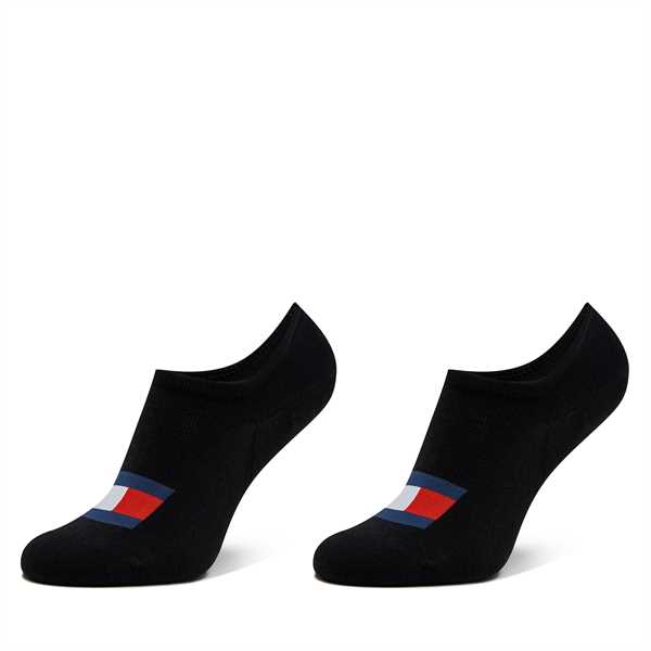 Ponožky Krátke Unisex Tommy Hilfiger 701228224 Čierna