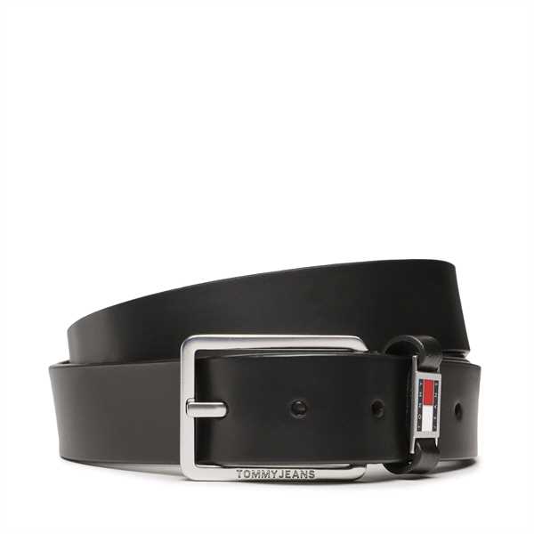 Pánsky opasok Tommy Jeans Scanton Belt 3.5 AM0AM10626 Čierna