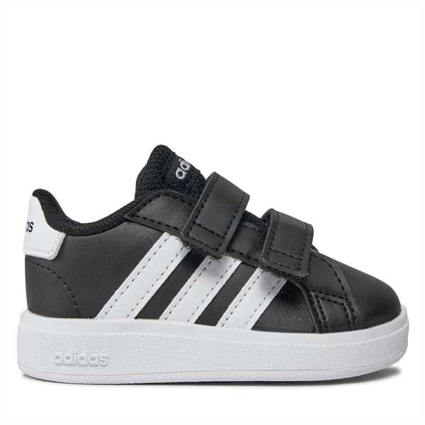 Sneakersy adidas Grand Court Lifestyle Hook and Loop Shoes GW6523 Čierna