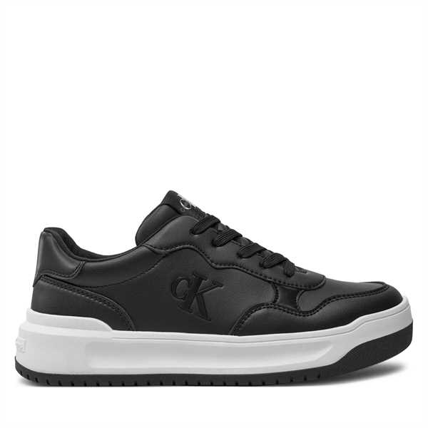 Sneakersy Calvin Klein Jeans Low Cut Lace-Up Sneaker V3A9-80980-1355 S Čierna