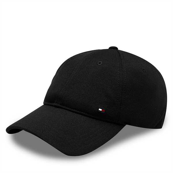 Šiltovka Tommy Hilfiger 1985 Pique Soft 6 Panel Cap AM0AM12150 Čierna