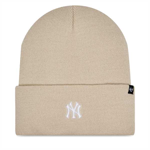 Čiapka 47 Brand MLB New York Yankees Base Runner '47 B-BRNCK17ACE-BN Écru