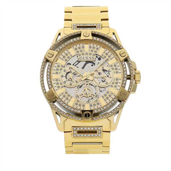 Hodinky Guess King GW0497G2 Zlatá