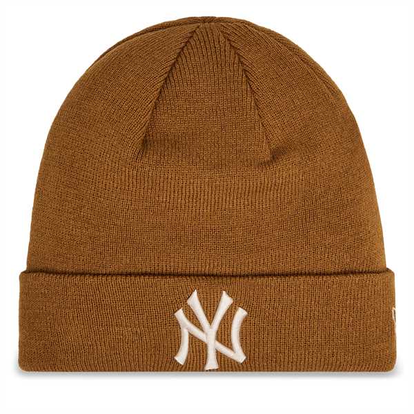 Čiapka New Era Le Beanie Nyy Brw 60364360 Hnedá