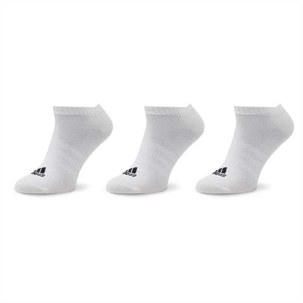 Ponožky Krátke Unisex adidas Thin and Light Sportswear Low-Cut Socks 3 Pairs HT3469 Biela