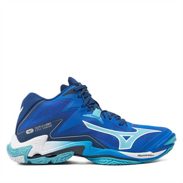 Halové topánky Mizuno Wave Lightining Z8 Mid V1GA2405 Modrá