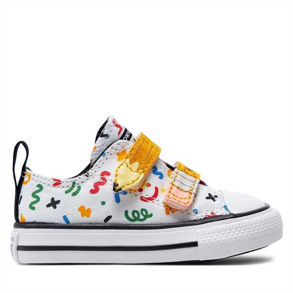 Plátenky Converse Chuck Taylor All Star Easy-On Doodles A07219C Biela