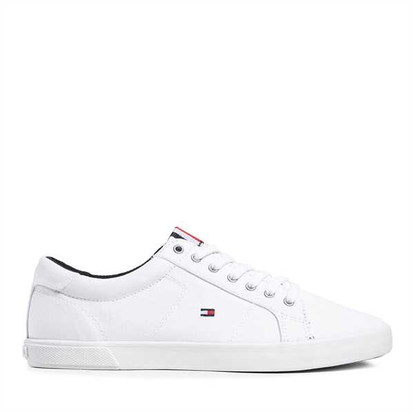 Sneakersy Tommy Hilfiger Iconic Long Lace Sneaker FM0FM01536 Biela