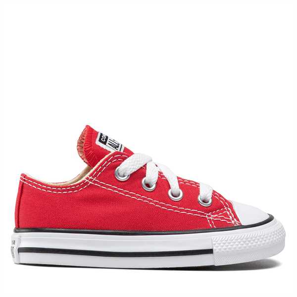 Plátenky Converse Inf C/T A/S Ox 7J236C Červená