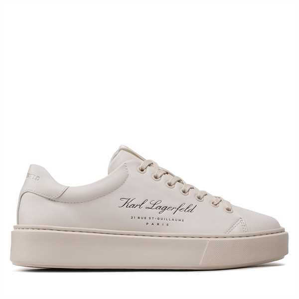 Sneakersy KARL LAGERFELD KL52223 Biela