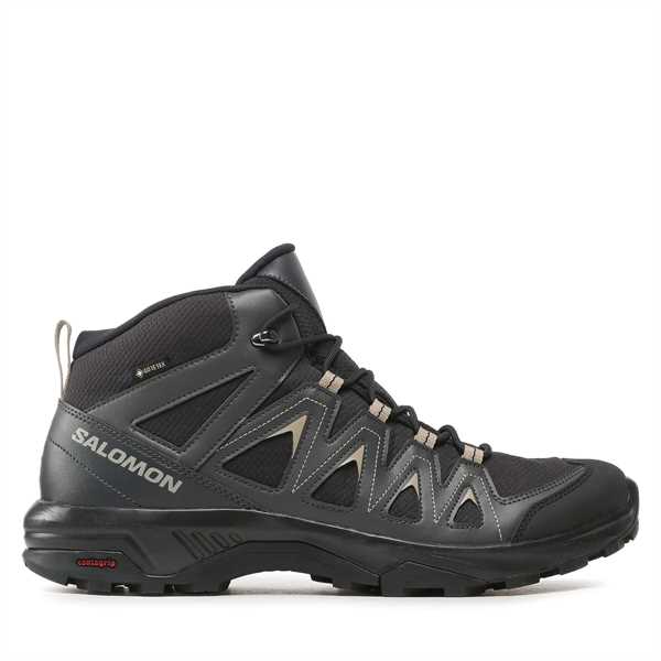 Trekingová obuv Salomon X Braze Mid GORE-TEX L47174800 Čierna