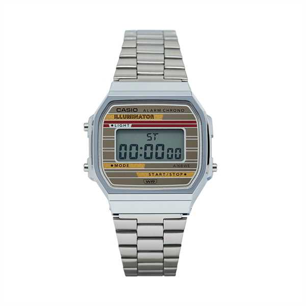 Hodinky Casio Vintage A168WEHA-9AEF Strieborná