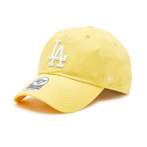 Šiltovka 47 Brand MLB Los Angeles Dodgers '47 CLEAN UP B-RGW12GWSNL-MZB Žltá