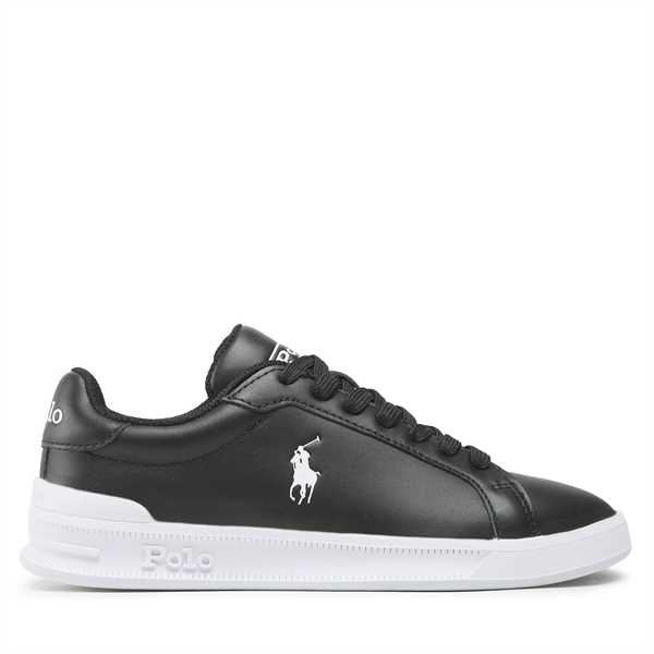 Sneakersy Polo Ralph Lauren Hrt Ct II 809845109009 Čierna