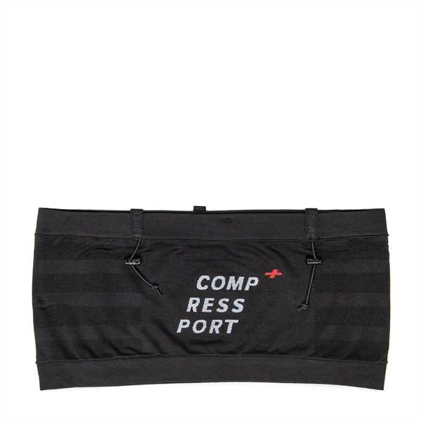 Športový pás Compressport Free Belt Pro CU00011B Čierna