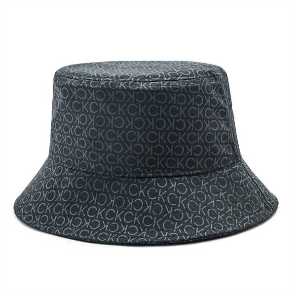 Klobúk Calvin Klein Elevated Patch Bucket Mono K50K510484 Čierna