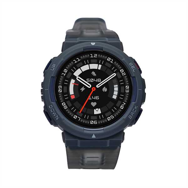 Smart hodinky Amazfit Active Edge W2212EU2N Tmavomodrá