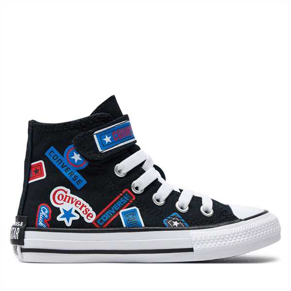 Plátenky Converse Chuck Taylor All Star Easy-On Stickers A06356C Čierna