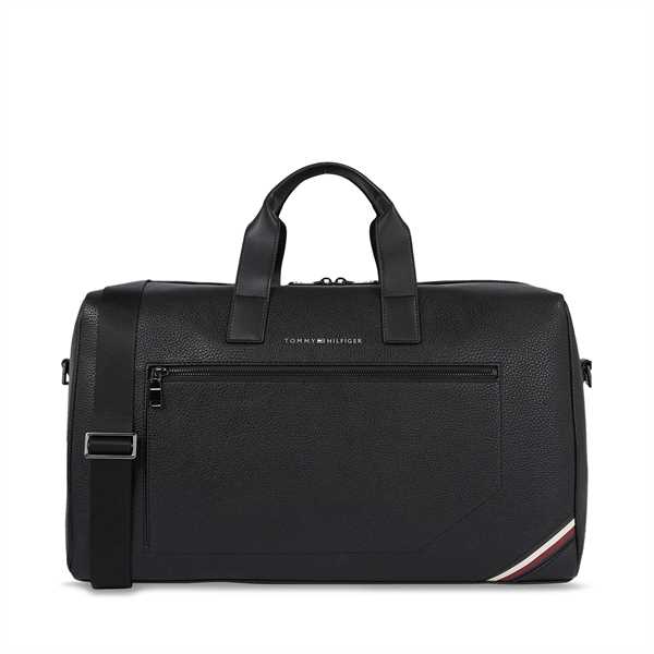 Taška Tommy Hilfiger Th Central Duffle AM0AM11582 Čierna