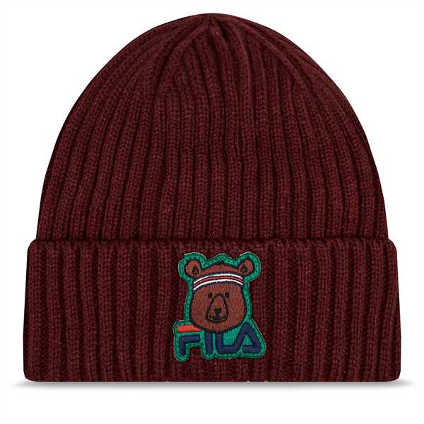 Čiapka Fila Tarut Animal Family Kids Warm Beanie FCK0020.30020 Bordová