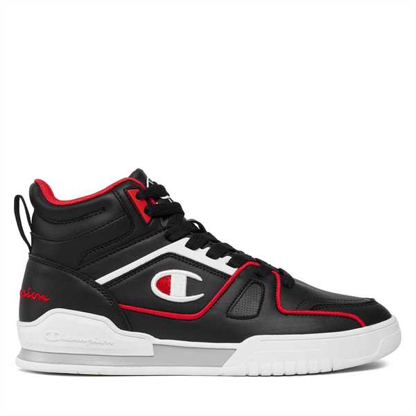 Sneakersy Champion Mid Cut Shoe 3 Point Mid S22119-KK002 Čierna