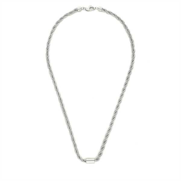 Náhrdelník Armani Exchange Icon Chains AXG0125040 Strieborná