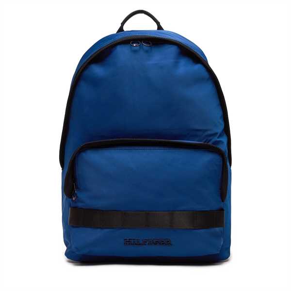 Ruksak Tommy Hilfiger Th Monotype Dome Backpack AM0AM12202 Modrá