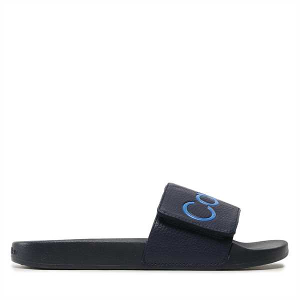 Šľapky Calvin Klein Adj Pool Slide Pu HM0HM00957 Tmavomodrá