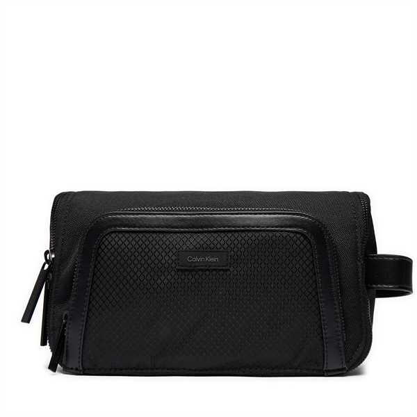 Kozmetická taštička Calvin Klein Ck Remote Washbag W/Hanger K50K512077 Čierna