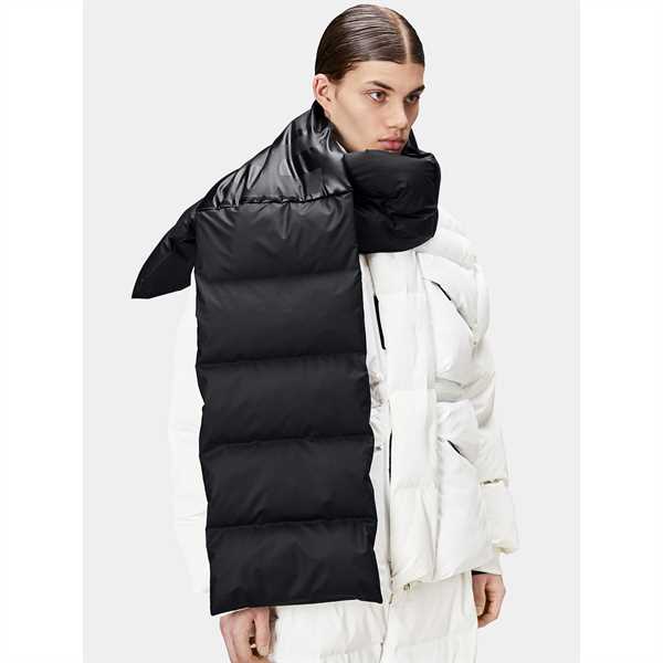 Šál Rains Harbin Puffer Scarf W2T3 16300 Čierna